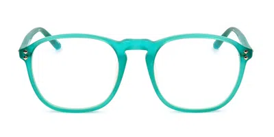 Linda Farrow Matthew Williamson Mw42 C4 Women's Glasses Green Size 50 - Free Lenses - Blue Light Block Available In Opaque Mint Green