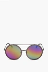 Linda Farrow Matthew Williamson Round Sunglasses Wiith Multicolored Lense