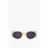 Linda Farrow Dries Van Noten Sunglasses With Thick Rods