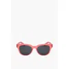 Linda Farrow Jeremy Scott Wayfarer Sunglasses With Matte Frame