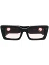 Linda Farrow Nieve Rectangular Sunglasses I
