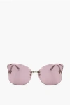 Linda Farrow No 21 Butterfly Sunglasses With Full-lens Design