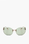 Linda Farrow No 21 Cat-eye Sunglasses With Full-lens Design