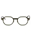 Linda Farrow Olive Green Acetate Glasses