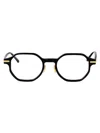 Linda Farrow Olive Green Acetate Glasses