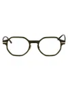 Linda Farrow Olive Green Acetate Glasses