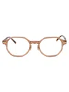 Linda Farrow Axis Glasses In Crystal Pink Havana