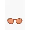 Linda Farrow Phillip Lim Full-lens Designed Oval Sunglasses