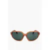 Linda Farrow Dries Van Noten Cat-eye Sunglasses With Transparent Frame
