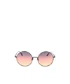 Linda Farrow Oval Frame Sunglasses