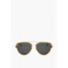 Linda Farrow Dries Van Noten Aviator Sunglasses With Plastic Frame