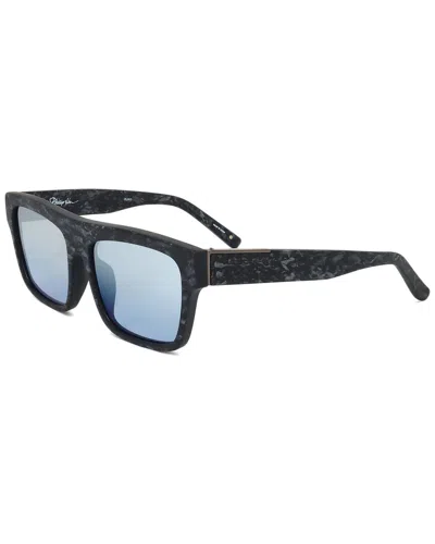 Linda Farrow Phillip Lim By  Men's Pl30 57mm Sunglasses In Black