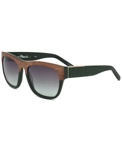 Linda Farrow Phillip Lim By  Men's Pl93 53mm Sunglasses In Black