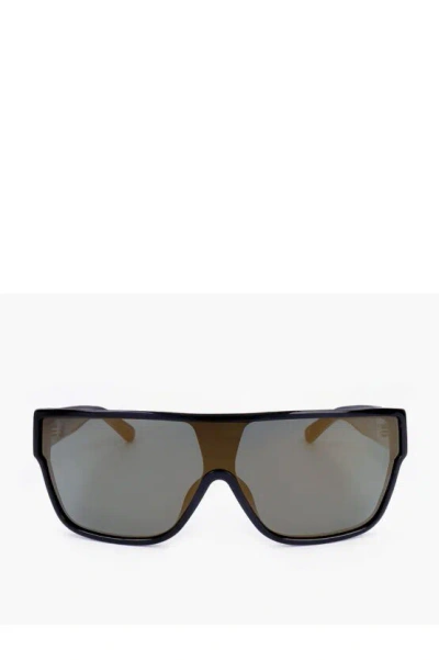 LINDA FARROW PHILLIP LIM SHIELD SUNGLASSES WITH PLASTIC FRAME