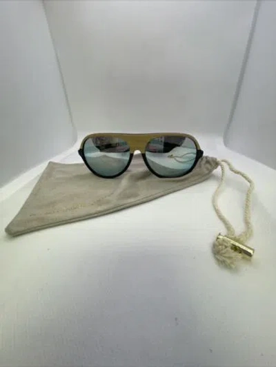 Pre-owned Linda Farrow Phillip Lim Sunglasses. Beige Black. With Tag, No Box. In Silver
