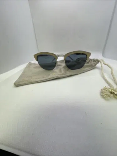 Pre-owned Linda Farrow Phillip Lim Sunglasses. Beige Silver. With Tag, No Box. In Gray