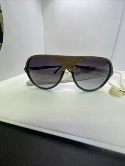 Pre-owned Linda Farrow Phillip Lim Sunglasses. Brown Green. With Tag, No Box. In Gray