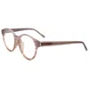 Linda Farrow Phillip Lim Unisex Opticals In Brown