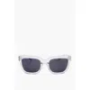 Linda Farrow Phillip Lim Wayfarer Sunglasses With Transparent Frame In Neutral