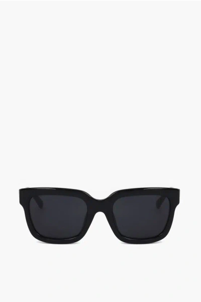 Linda Farrow Phillip Lim Wayfarer Sunglasses With Drak Frame In Black