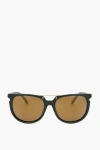 Linda Farrow Phillip Lim Wayfarer Sunglasses With Metal Bridge