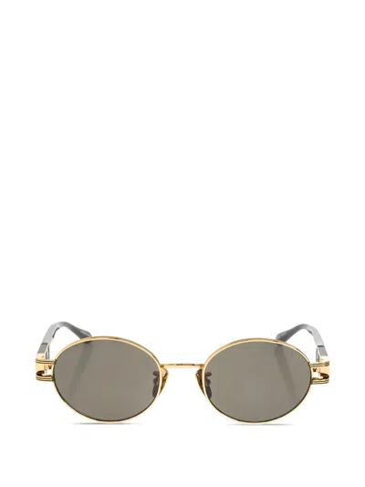 Linda Farrow Phoebe Sunglasses In Gray