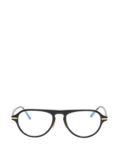Linda Farrow Pilot-frame Glasses In Black