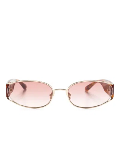 Linda Farrow  Shelby Cat-eye-sonnenbrille In Gray