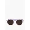 Linda Farrow Dries Van Noten Aviator Sunglasses With Plastic Frame