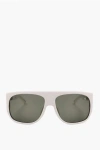 Linda Farrow Raf Simons Shield Sunglasses With Plastic Frame