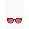 Linda Farrow Phillip Lim Wayfarer Sunglasses With Ton-sur-ton Lenses