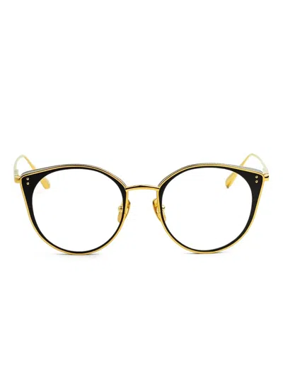Linda Farrow Round-frame Glasses