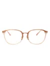 Linda Farrow Round-frame Glasses In Brown