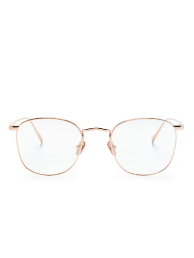 Linda Farrow Round-frame Glasses In Pink