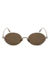 Linda Farrow Round-frame Sunglasses