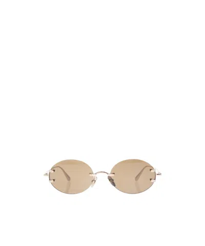 Linda Farrow Round-frame Sunglasses