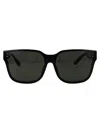 Linda Farrow Sunglasses Lfl1467 C1 Sun C1 In Black/yellowgold/grey
