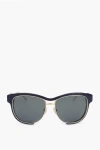 Linda Farrow Sacai Metal Detailed Hybrid Sunglasses
