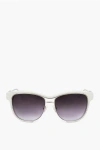 Linda Farrow Sacai Two-tone Framed Sunglasses With Gradient Lenses