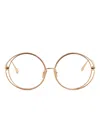 Linda Farrow Selene Round-frame Glasses