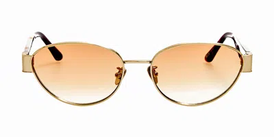 Linda Farrow Sheri Lfl1656 C2 Occhiali Da Sole Per Uomo In Neutral