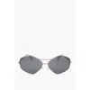 Linda Farrow Dries Van Noten Pentagonal Sunglasses With Double Bridge