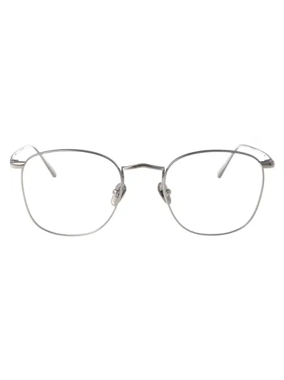 Linda Farrow Simon Glasses In Whitegold/optical