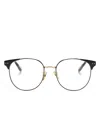 Linda Farrow Spence Round-frame Glasses In Gold