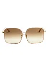 Linda Farrow Square-frame Sunglasses