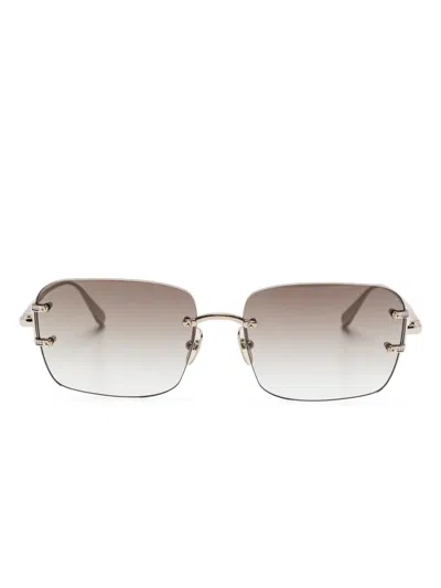 Linda Farrow Square-frame Sunglasses