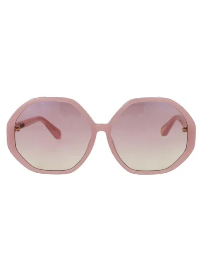 Linda Farrow Sunglasses In Gold