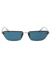 Linda Farrow Full Frame Sunglasses In Gold