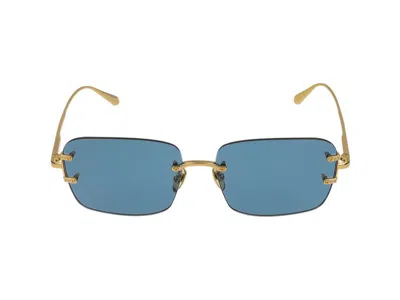 Linda Farrow Sunglasses In Blue