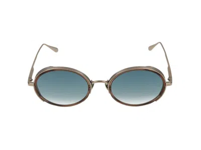 Linda Farrow Sunglasses In Gold